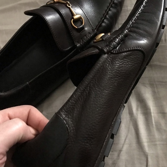 GUCCI Men’s Brown Leather Shoes - Picture 2 of 8